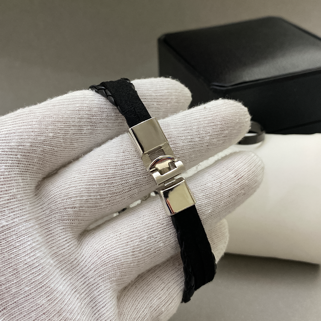 Premium Leather Pirate Bracelet + Black Ring